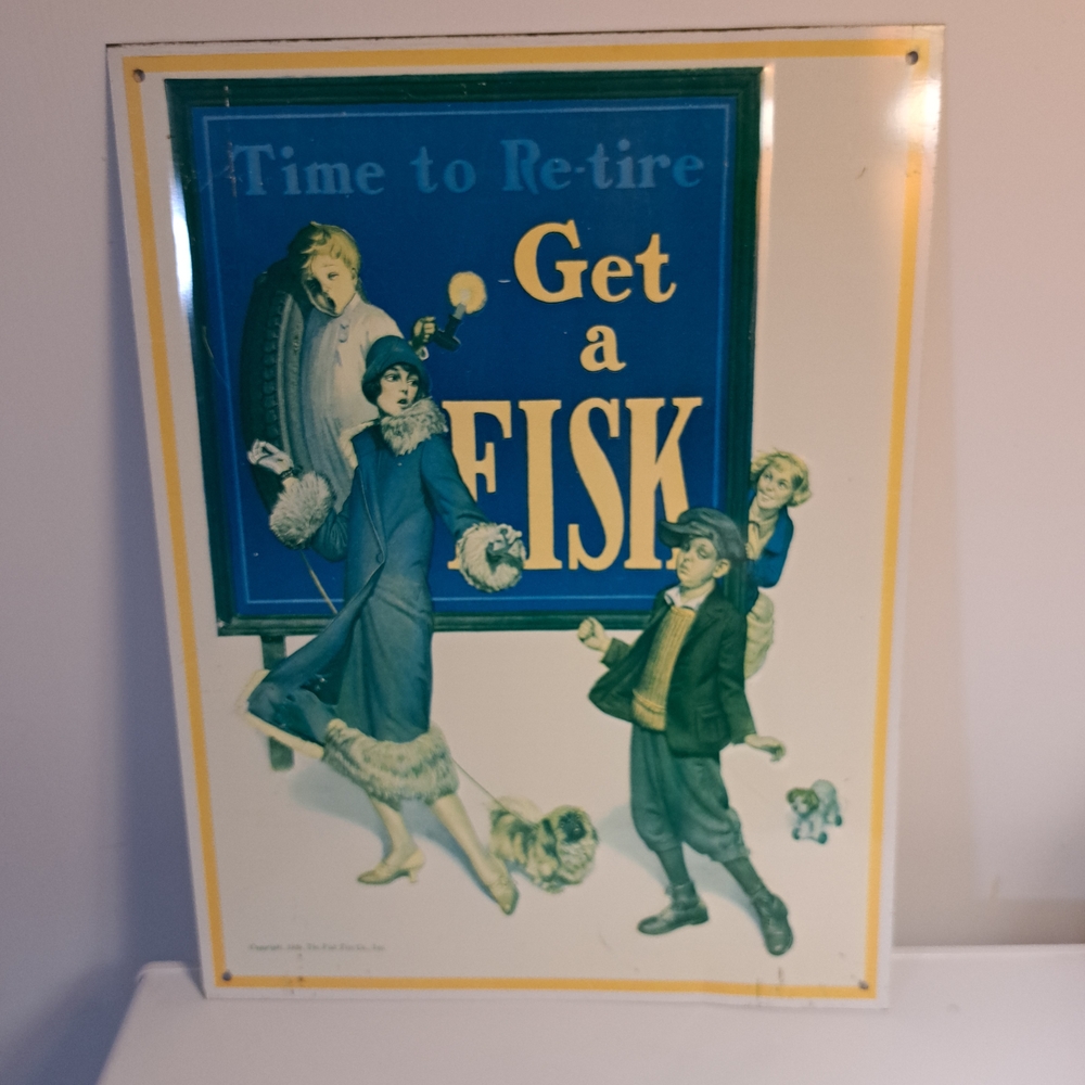 Vintage Style Metal Sign